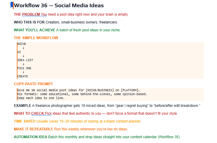 Workflow 96 — Build a Personal Research Workflow from 99 AI Workflows